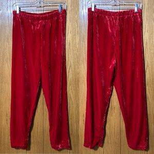 ❤️ Red Velvet Pants ❤️